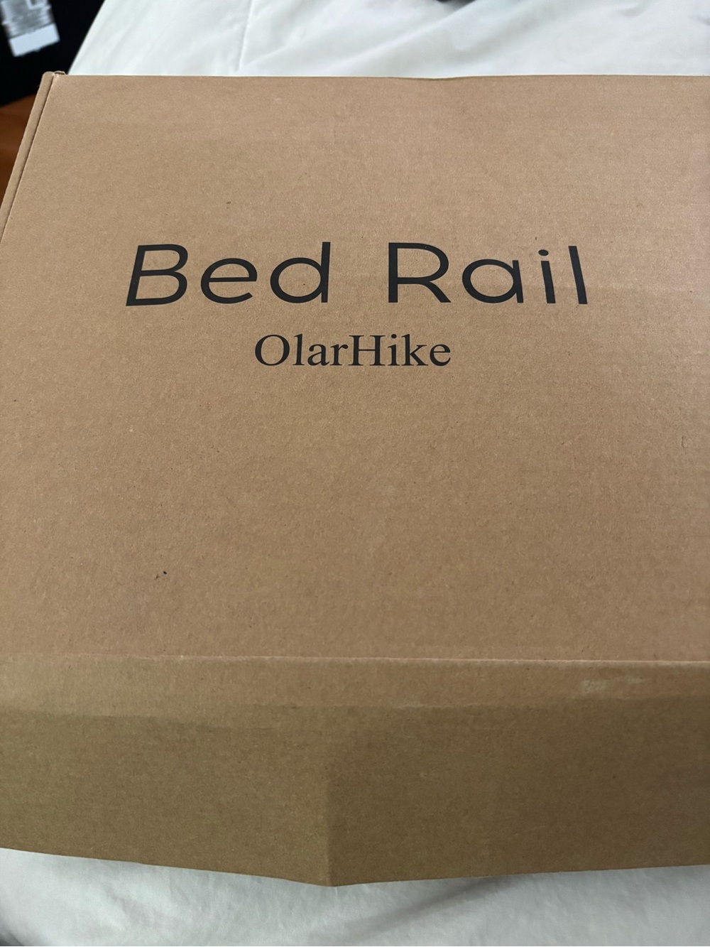 Brown Bed Rail - Secure Bed Support